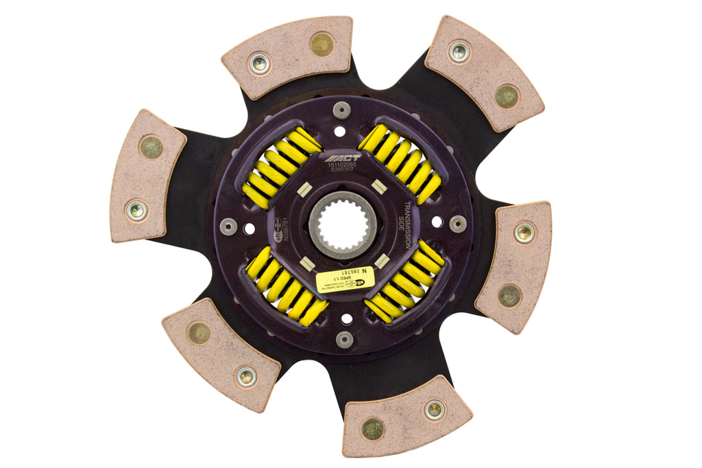 Advanced Clutch 6266307 ACT 6 Pad Sprung Race Clutch Disc for Select Toyota FJ Cruiser, Toyota Tacoma, Toyota Tundra