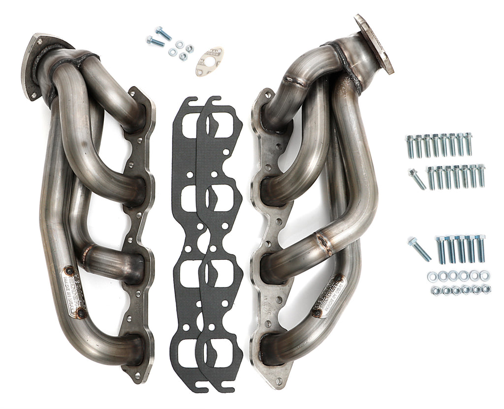 Hedman Hedders 62700 Stainless OE-Fit Headers For '01-06 2WD & 4WD GM Trucks w/8.1L for Select Chevrolet Avalanche 2500, Chevrolet Silverado HD, Chevrolet Silverado 3500, Chevrolet Suburban 2500, GMC Sierra HD, GMC Sierra 3500, GMC Yukon XL