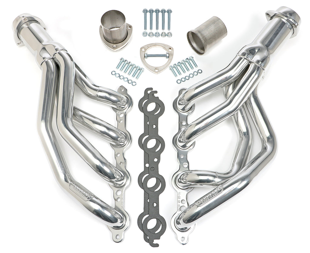 Hedman Hedders 62716 Silver Stainless LS Swap Headers For 67-69 Camaro/FB, 68-74 Nova for Select Chevrolet Camaro, Chevrolet Chevy II