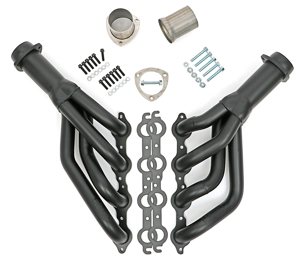Hedman Hedders 62723 Black Stainless LS Swap Headers For 1970-81 Camaro / Firebird