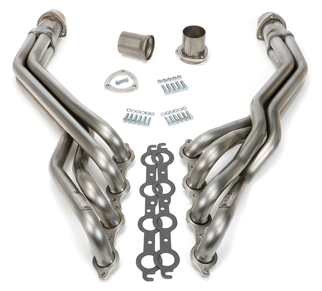 Hedman Hedders 62730 Stainless Long-Tube Headers For 99-07 GM 2WD Trucks w/LS for Select Cadillac Escalade ESV, Cadillac Escalade EXT, Chevrolet Avalanche, Chevrolet Avalanche 1500, Chevrolet Silverado 1500, Chevrolet Silverado Classic, Chevrolet