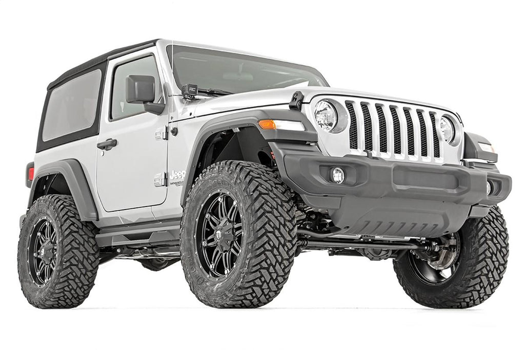 Rough Country 62830 Suspension Lift Kit w/Shocks for Select Jeep Wrangler, Jeep Wrangler JK