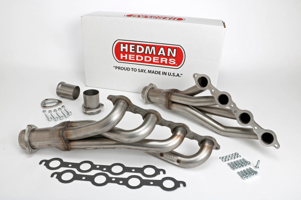 Hedman Hedders 62740 Stainless LS Swap Headers For 67-87 GM 2WD Trucks & Suburbans for Select GMC C25/C2500 Suburban