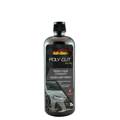 Auto-Chem 627-032 Poly Cut Rubbing Compound Medium - 950mL