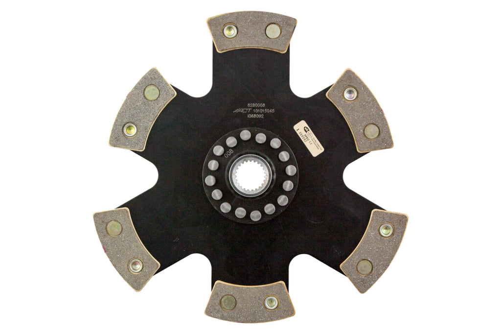Advanced Clutch 6280008 ACT 6 Pad Rigid Race Clutch Disc for Select Ford Mustang