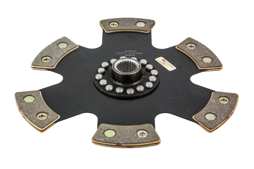 Advanced Clutch 6280008 ACT 6 Pad Rigid Race Clutch Disc for Select Ford Mustang
