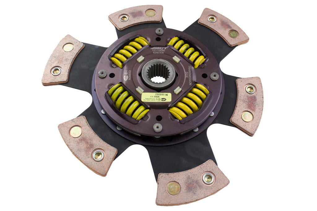 Advanced Clutch 6280308 ACT 6 Pad Sprung Race Clutch Disc for Select Ford Mustang