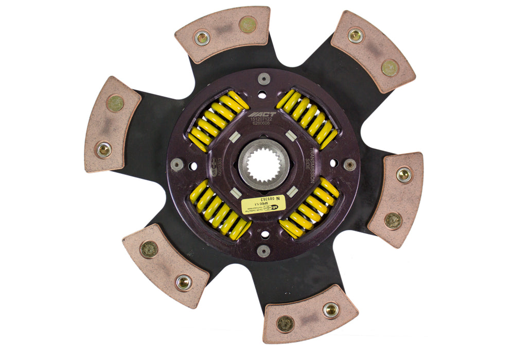 Advanced Clutch 6280608 ACT 6 Pad Sprung Race Clutch Disc for Select Ford Mustang