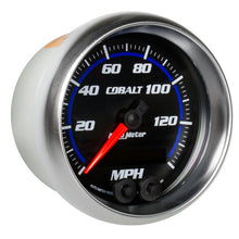 Load image into Gallery viewer, AutoMeter 6280 GAUGE, SPEEDOMETER, 3 3/8", 140MPH, GPS, COBALT