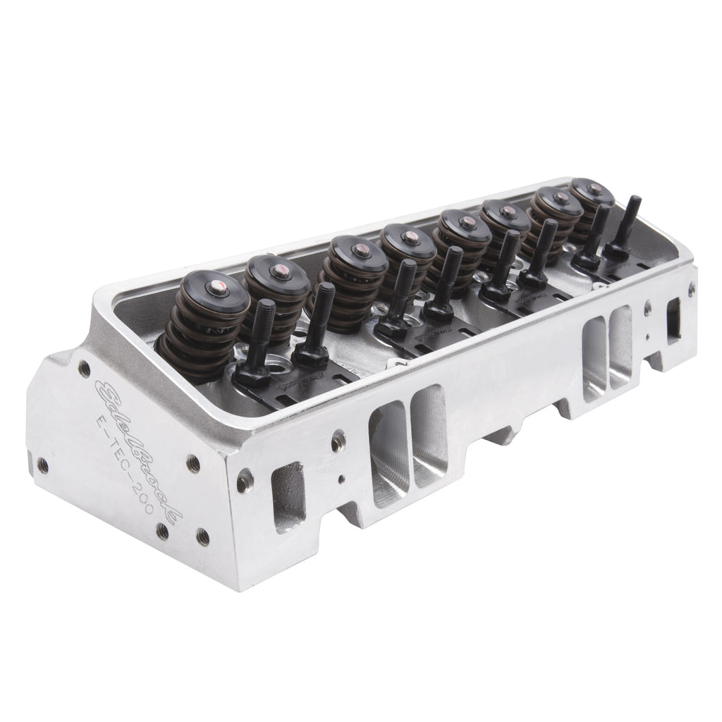 Cylinder-Head-Sb-Chevrolet-Performer-Rpm-E-Tec-200-For-Hydraulic-Roller-Cam-Complete-(Ea)