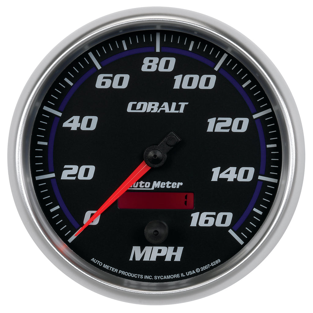 AutoMeter 7024-CB DIRECT FIT DASH KIT, NOVA 69-76, TACH/MPH/FUEL/OILP/WTMP/VOLT, COBALT