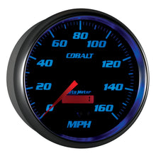 Load image into Gallery viewer, AutoMeter 6289 GAUGE, SPEEDOMETER, 5", 160MPH, ELEC. PROGRAMMABLE, COBALT