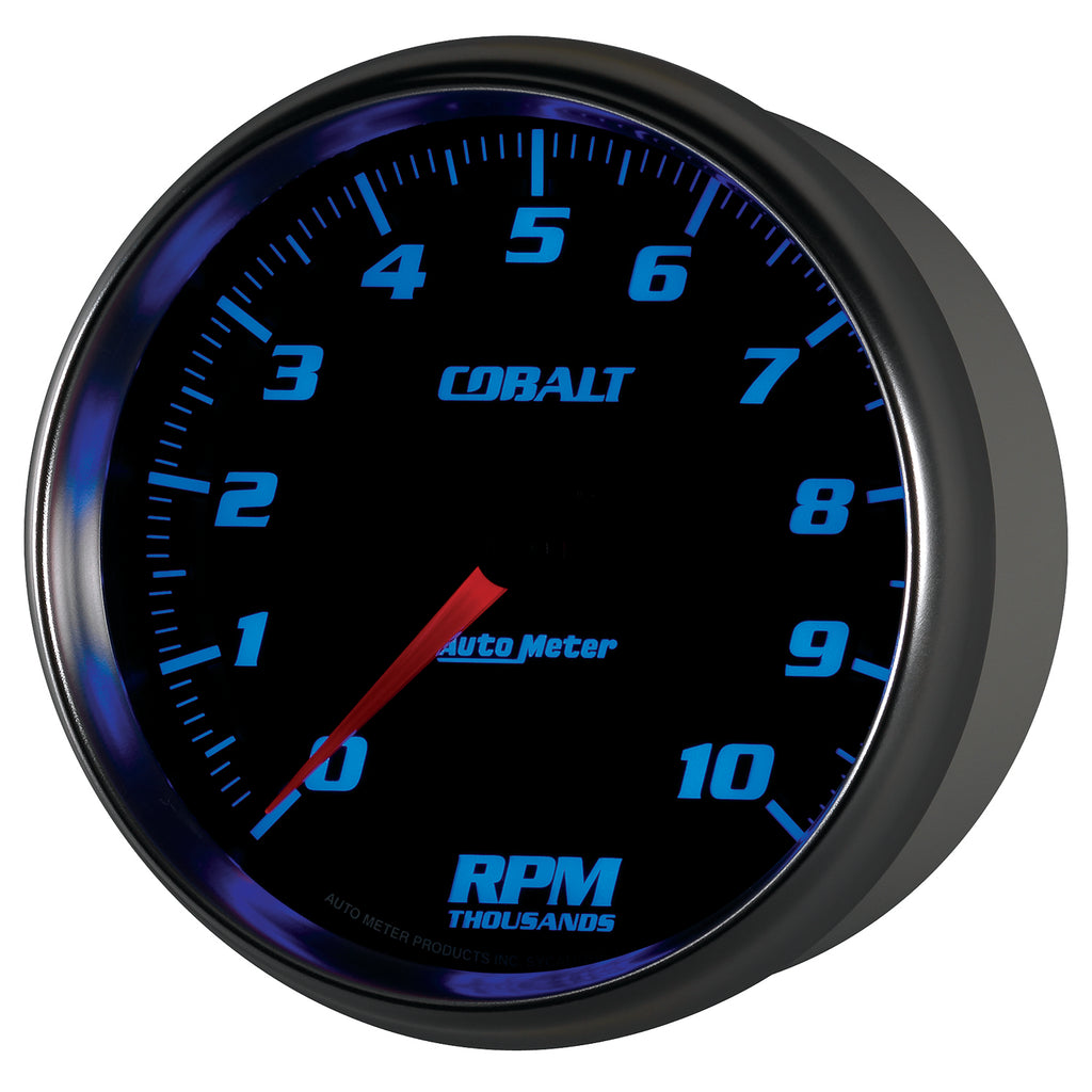 AutoMeter 6298 GAUGE, TACHOMETER, 5", 10K RPM, IN-DASH, COBALT