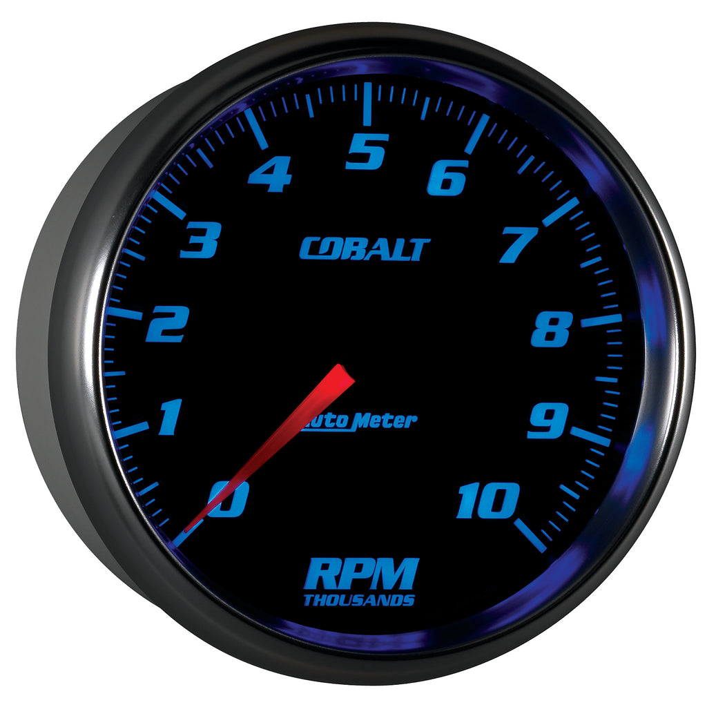 AutoMeter 6298 GAUGE, TACHOMETER, 5", 10K RPM, IN-DASH, COBALT