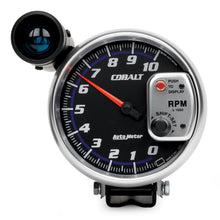 Load image into Gallery viewer, AutoMeter 6299 GAUGE, TACHOMETER, 5", 10K RPM, PEDESTAL W/ EXT. SHIFT-LITE, COBALT