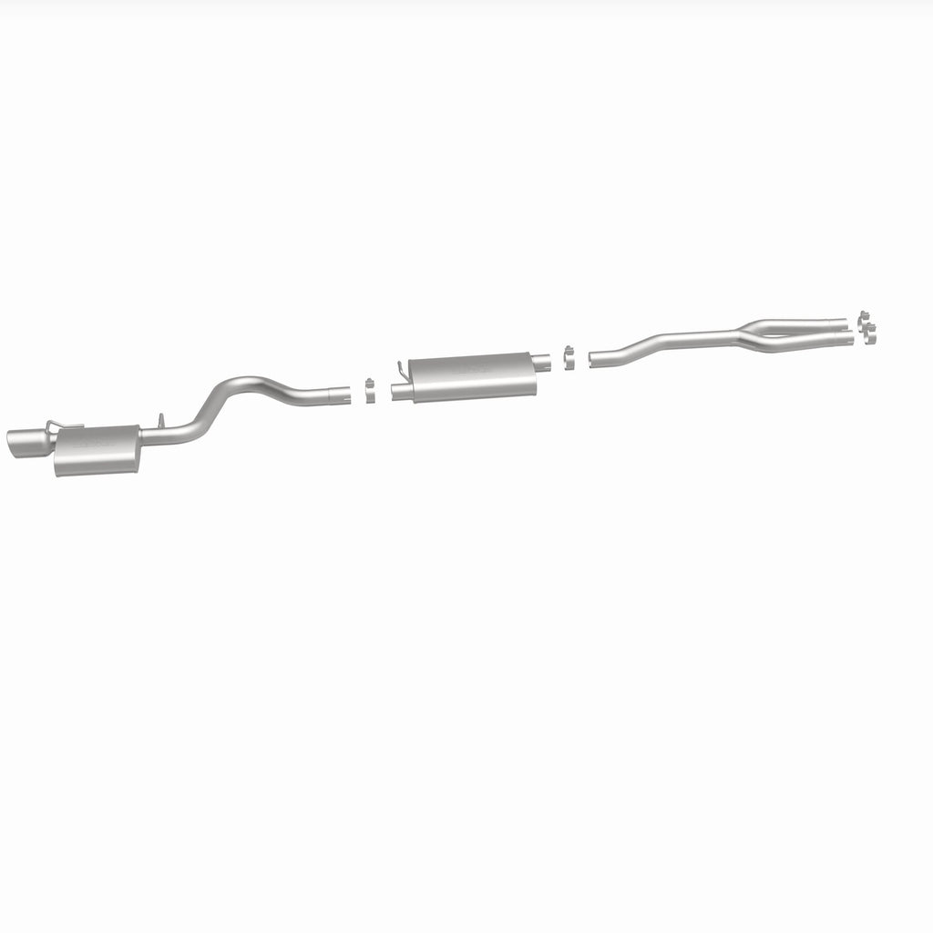 MagnaFlow Exhaust Products 16635 Street Series Polished Cat-Back System for Select Dodge Charger, Dodge Magnum