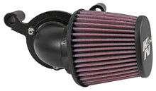 Load image into Gallery viewer, K&amp;N 63-1131 Performance Air Intake System for Select Harley-Davidson FLHR Road King, Harley-Davidson FLHRC Road King Classic, Harley-Davidson FLHRSE4 Screamin Eagle Road King, Harley-Davidson FLHT Electra Glide Standard, Harley-Davidson FLHTC Electra