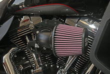 Load image into Gallery viewer, K&amp;N 63-1131 Performance Air Intake System for Select Harley-Davidson FLHR Road King, Harley-Davidson FLHRC Road King Classic, Harley-Davidson FLHRSE4 Screamin Eagle Road King, Harley-Davidson FLHT Electra Glide Standard, Harley-Davidson FLHTC Electra