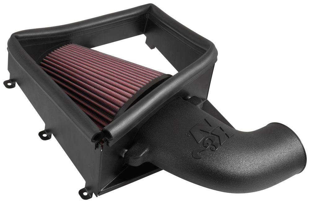 K&N 63-1132 Performance Air Intake System for Select BMW 535i, BMW 535i GT, BMW 535i GT xDrive, BMW 535i xDrive