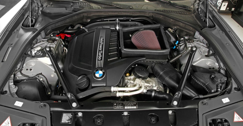 K&N 63-1132 Performance Air Intake System for Select BMW 535i, BMW 535i GT, BMW 535i GT xDrive, BMW 535i xDrive