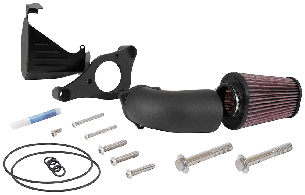 K&N 63-1138 Intake System-Harley Davidson for Select Harley-Davidson FLDE Deluxe 107, Harley-Davidson FLFB Fat Boy 107, Harley-Davidson FLFBS Fat Boy 114, Harley-Davidson FLHC Heritage Classic 107, Harley-Davidson FLHCS Heritage Classic 114,