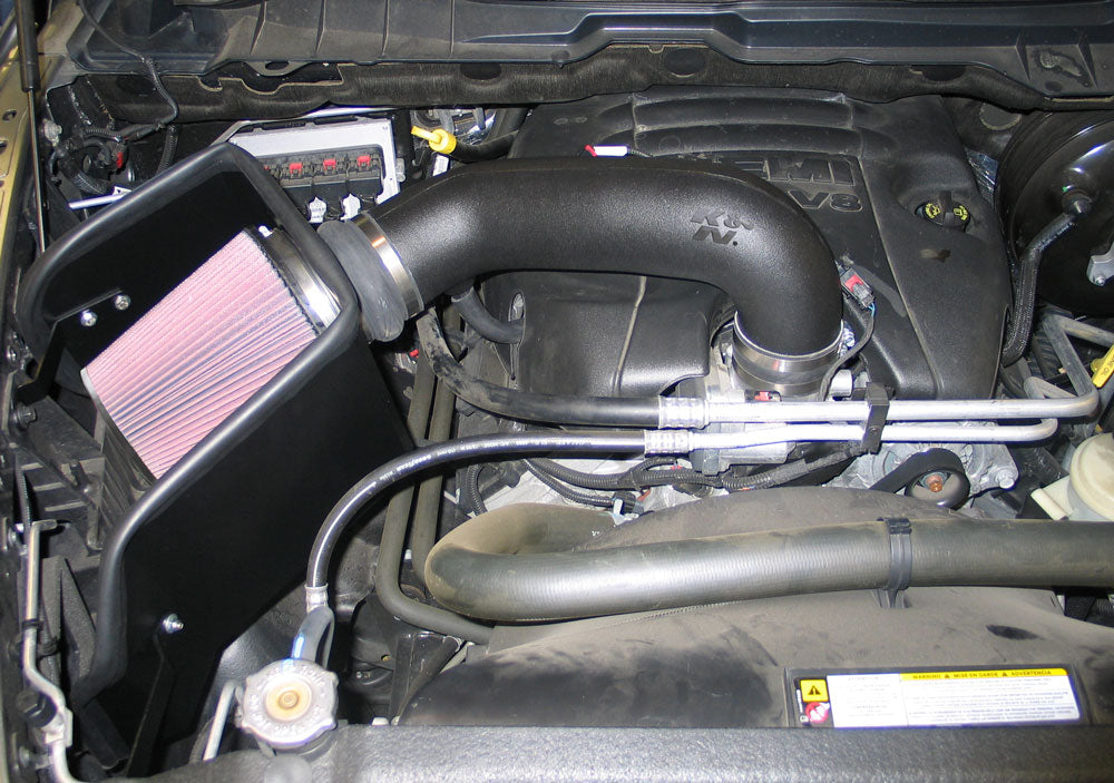 K&N 63-1561 Performance Air Intake System for Select Dodge Ram 1500, Ram 1500, Ram Classic, Ram 2500, Ram
