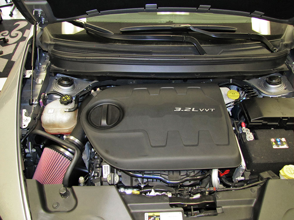 K&N 63-1569 Performance Air Intake System for Select Jeep Cherokee