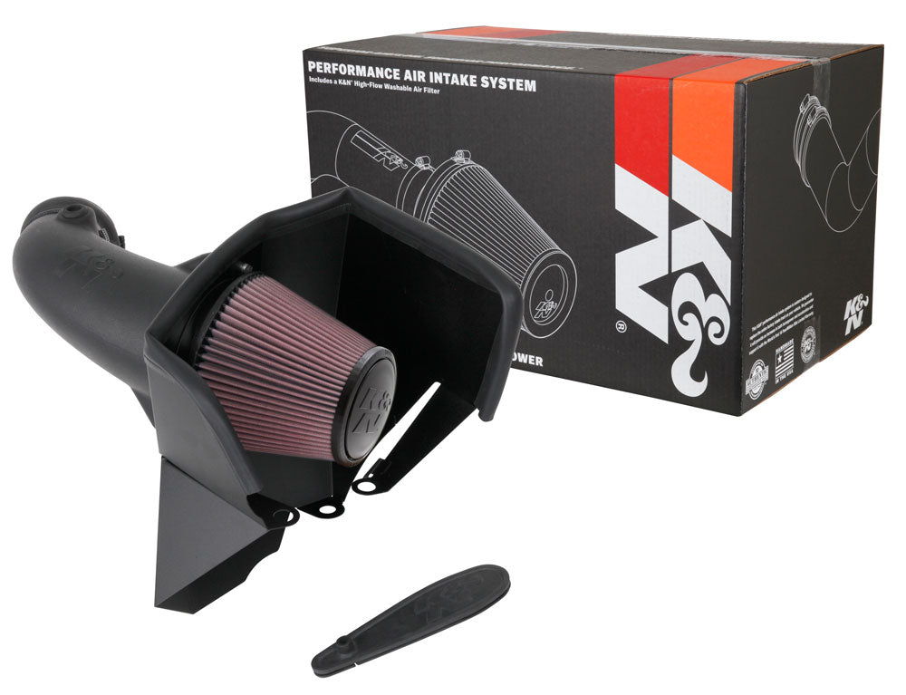 K&N 63-1579 Performance Air Intake System for Select Dodge Durango, Jeep Grand Cherokee