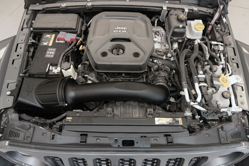 K&N 63-1580 Performance Air Intake System for Select Jeep Wrangler