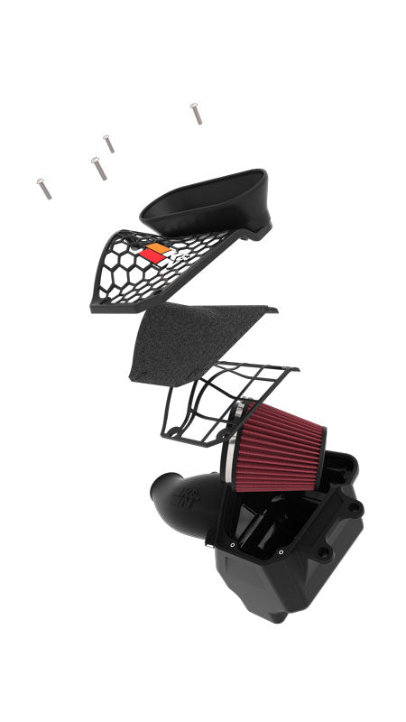 K&N 63-1588 Performance Air Intake System for Select Jeep Wrangler