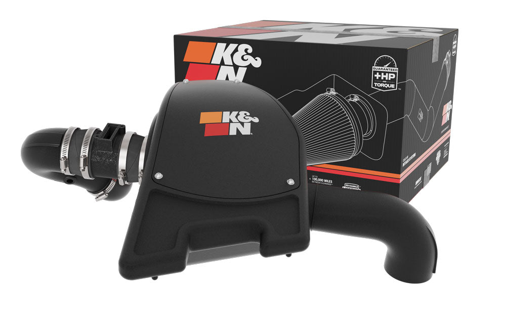 K&N 63-1701 Performance Air Intake System for Select Mercedes-Benz Sprinter 2500, Mercedes-Benz Sprinter