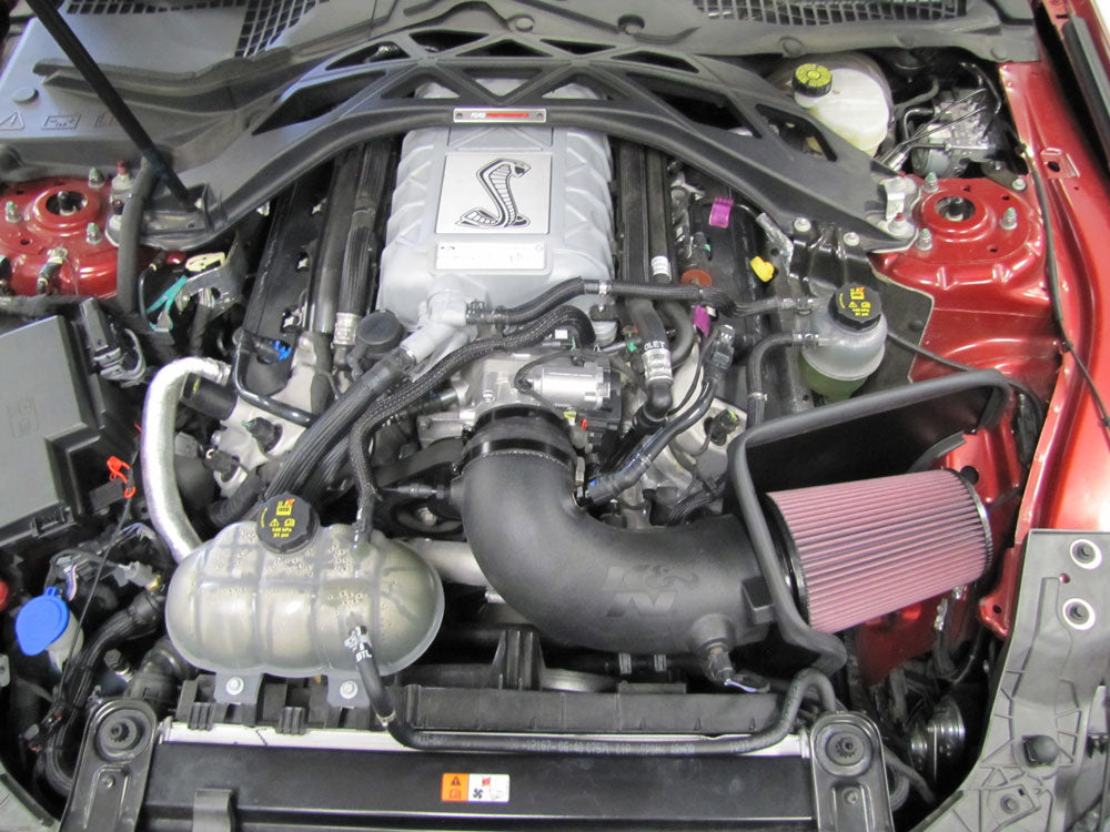 K&N 63-2515 Performance Air Intake System for Select Ford Mustang