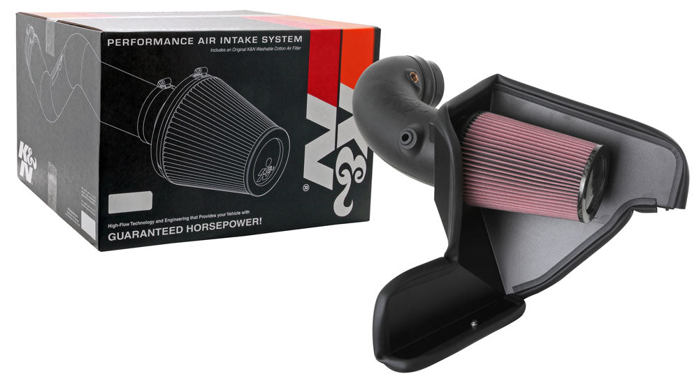 K&N 63-2515 Performance Air Intake System for Select Ford Mustang