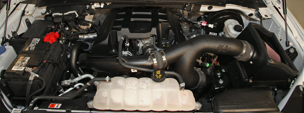 K&N 63-2593 Performance Air Intake System for Select Ford F-150