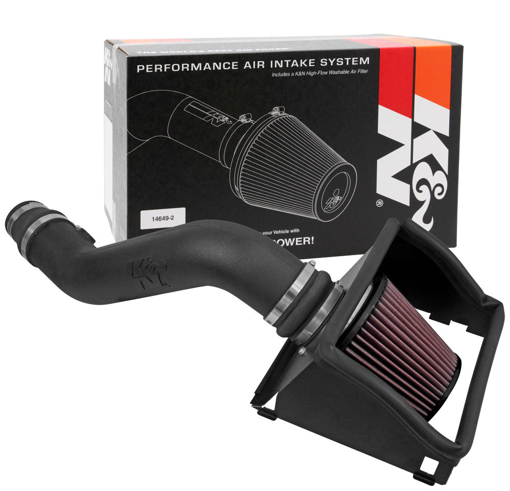 K&N 63-2596 Performance Air Intake System for Select Ford F-150