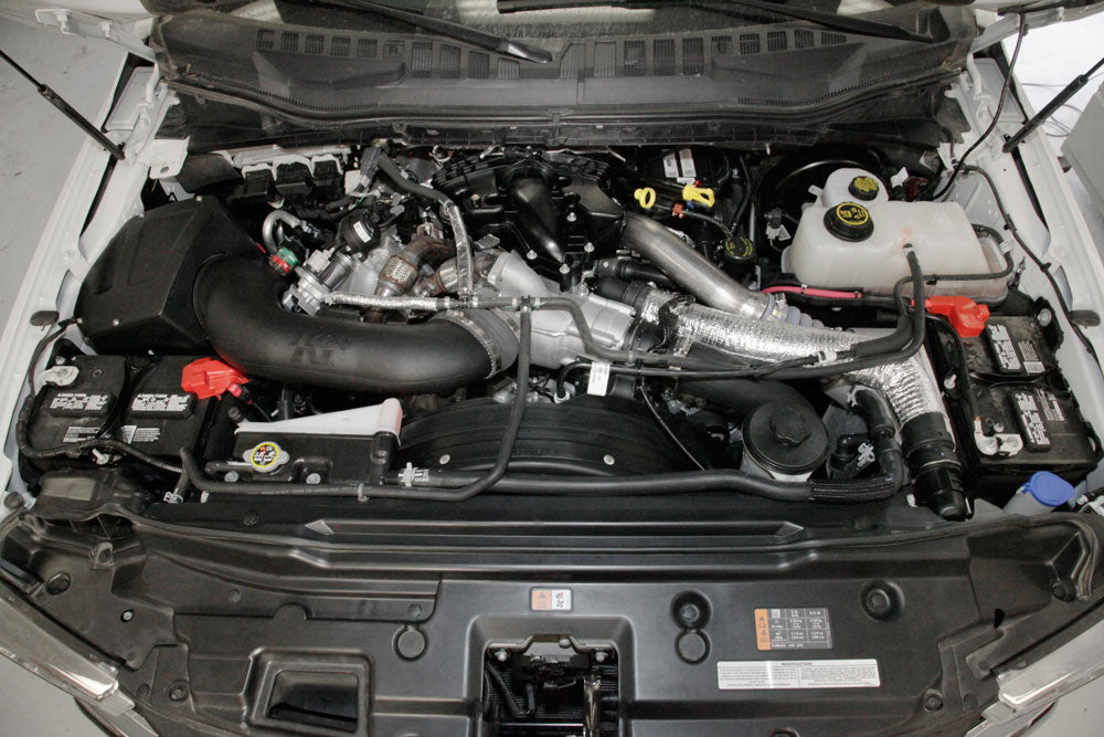 K&N 63-2600 Performance Air Intake System for Select Ford F-250 Super Duty, Ford F-350 Super Duty, Ford F-450 Super Duty, Ford F-550 Super Duty