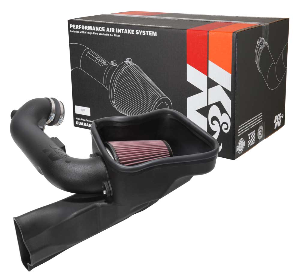 K&N 63-2605 Performance Air Intake System for Select Ford Mustang