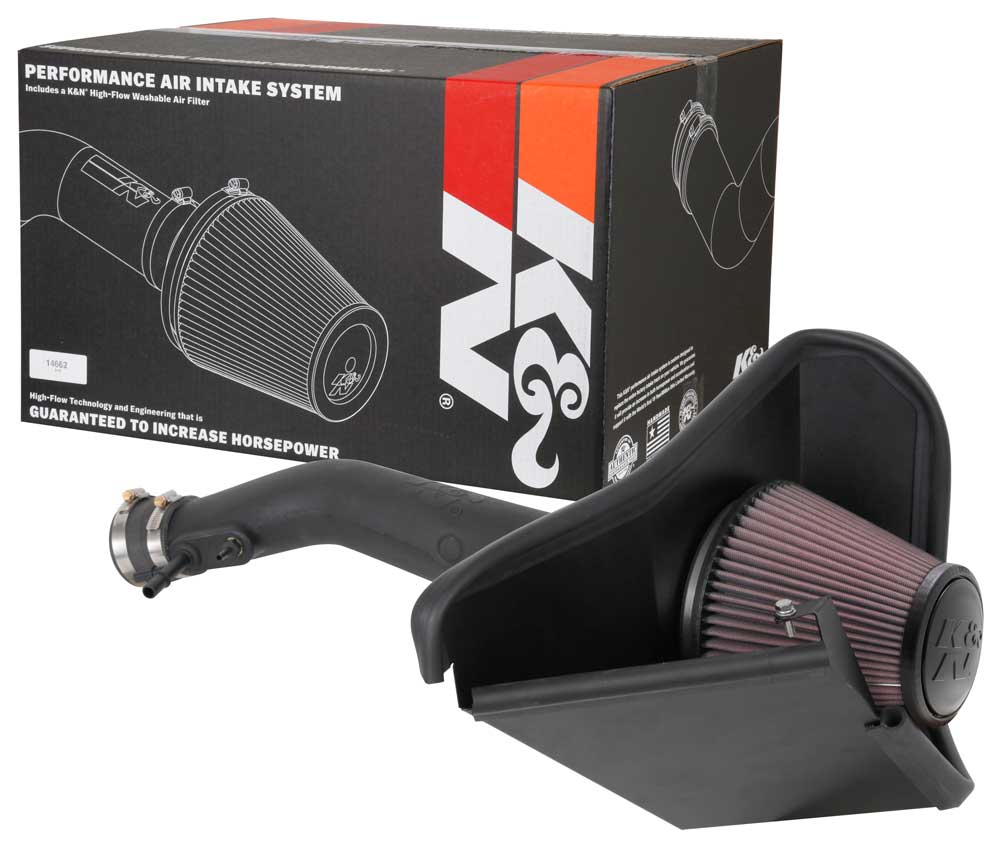 K&N 63-2611 Performance Air Intake System for Select Ford Edge