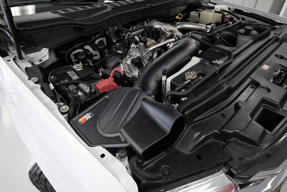 K&N 63-2613 Performance Air Intake System for Select Ford F-250 Super Duty, Ford F-350 Super Duty
