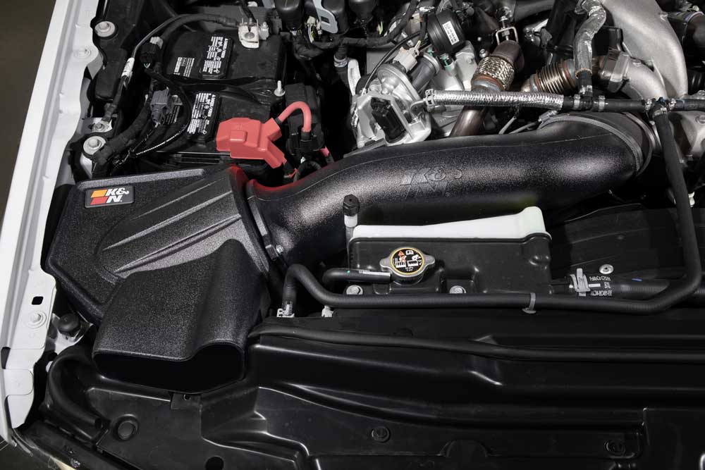 K&N 63-2613 Performance Air Intake System for Select Ford F-250 Super Duty, Ford F-350 Super Duty