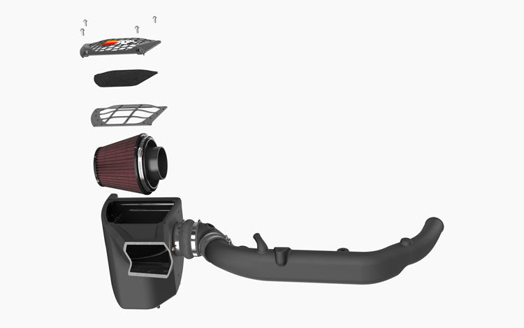 K&N 63-2619 Performance Air Intake System for Select Ford Bronco