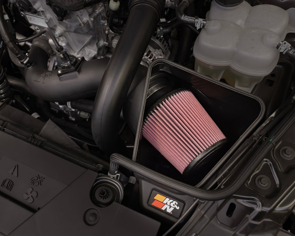 K&N 63-2627 Performance Air Intake System for Select Ford Mustang