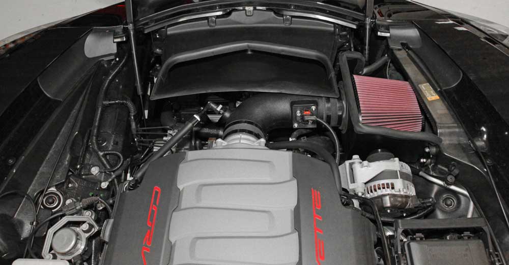 K&N 63-3081 Performance Air Intake System for Select Chevrolet Corvette