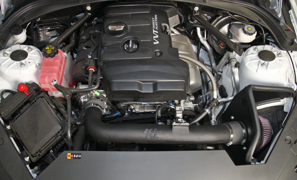 K&N 63-3083 Performance Air Intake System for Select Cadillac ATS