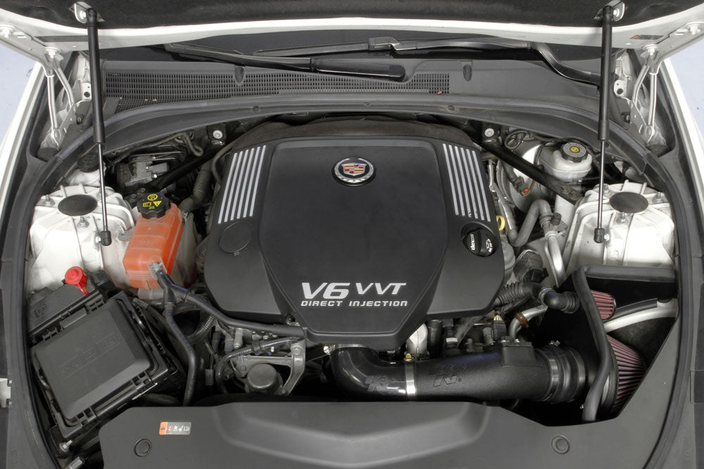 K&N 63-3084 Performance Air Intake System for Select Cadillac ATS, Cadillac CTS