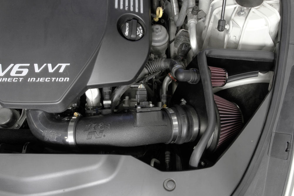 K&N 63-3084 Performance Air Intake System for Select Cadillac ATS, Cadillac CTS