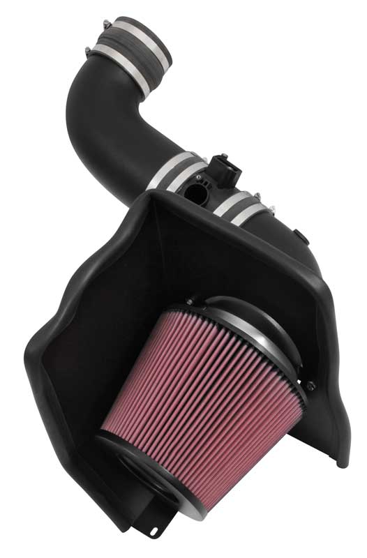 K&N 63-3087 Performance Air Intake System for Select Chevrolet Silverado HD, Chevrolet Silverado HD, GMC Sierra HD, GMC Sierra HD