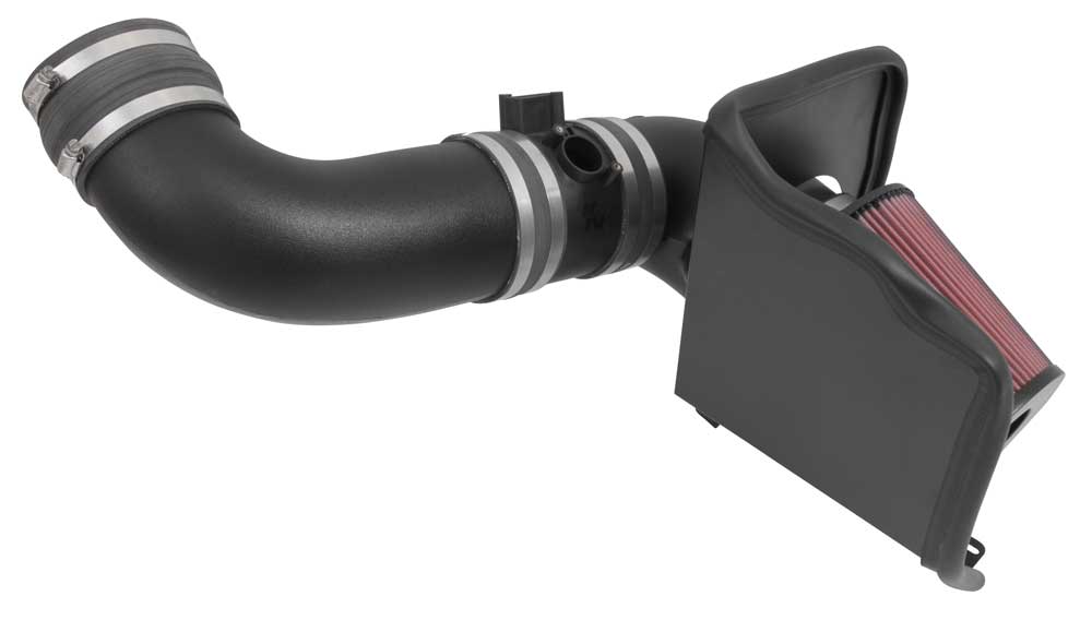 K&N 63-3087 Performance Air Intake System for Select Chevrolet Silverado HD, Chevrolet Silverado HD, GMC Sierra HD, GMC Sierra HD