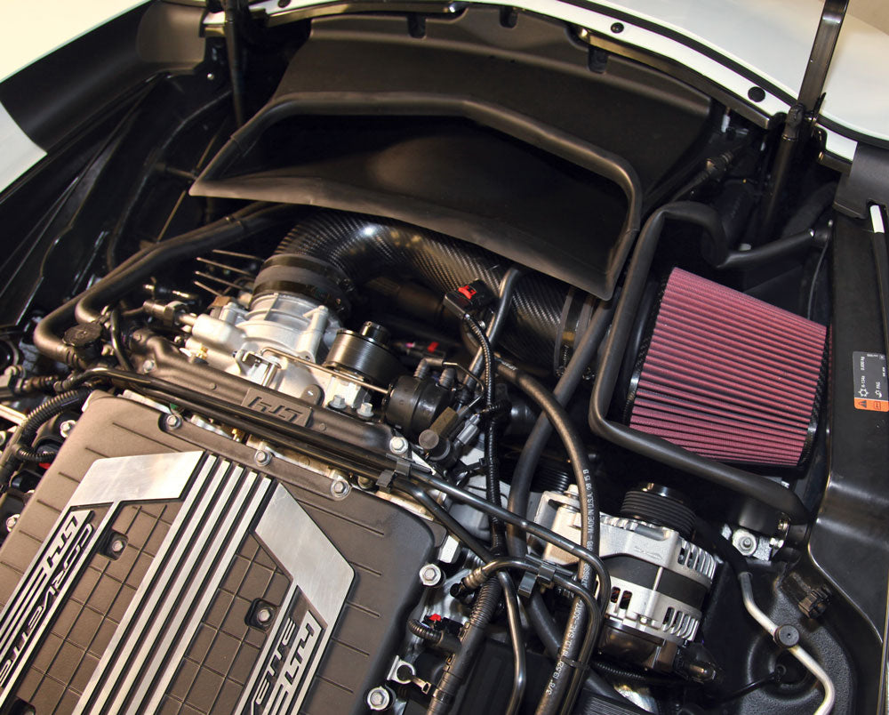 K&N 63-3090 Performance Air Intake System for Select Chevrolet Corvette