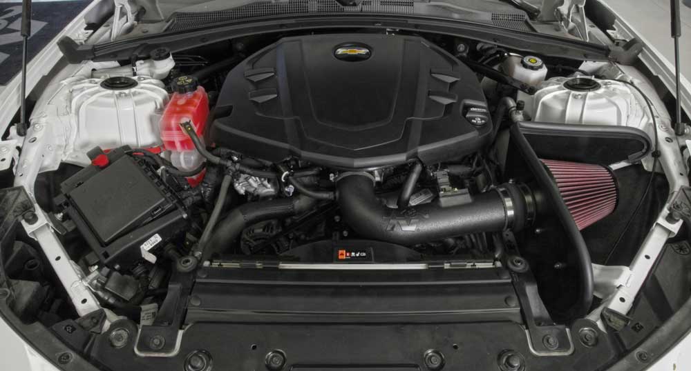 K&N 63-3094 Performance Air Intake System for Select Chevrolet Camaro